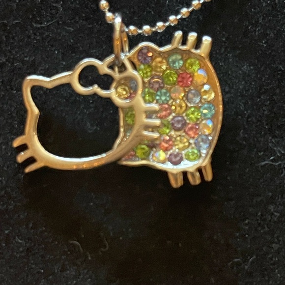 Hello Kitty 18k gold plated Necklace (Brand New) 16” 🩶🩶 - Picture 3 of 6